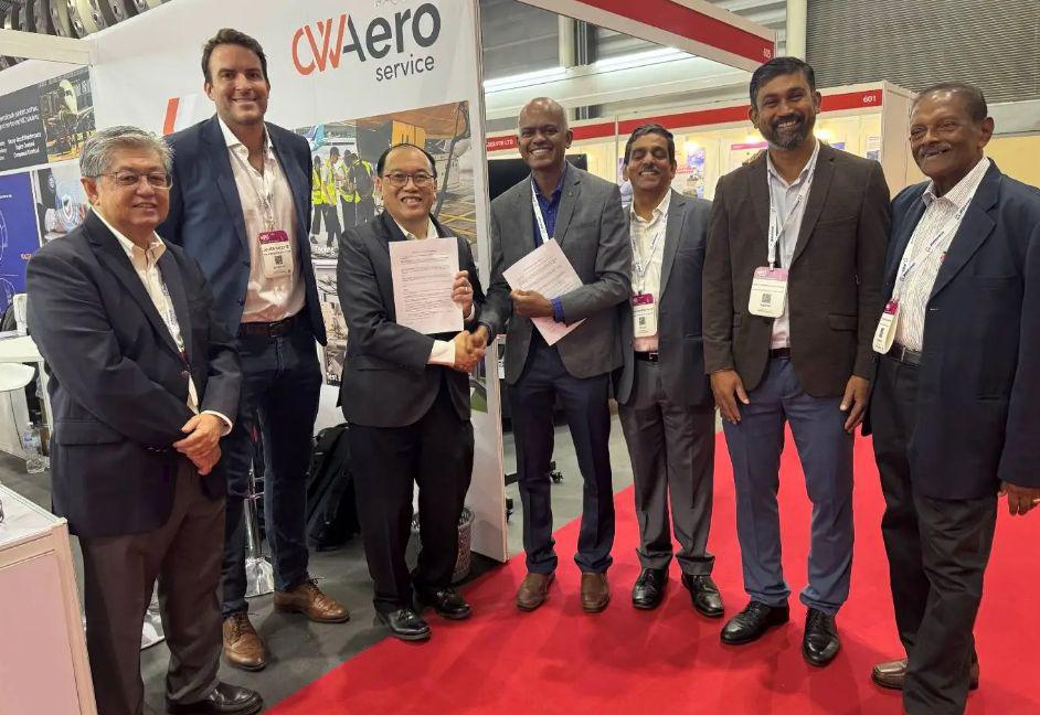Signing of a Strategic Collaboration MOU with TransFingo at MRO Asia Pacific Conference 2024, Singapore